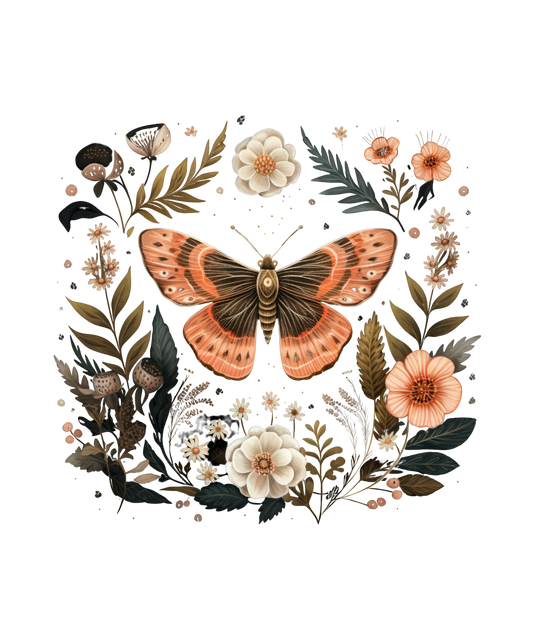 Butterfly Floral Tee